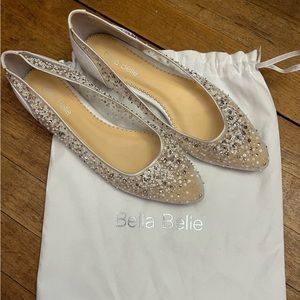 Bella Belle Ariel wedding ballet slippers